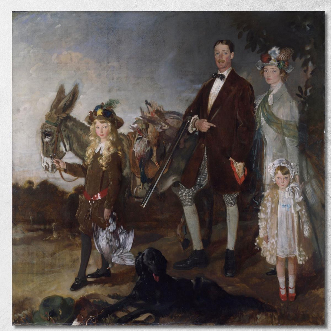 La Famiglia Vere Foster William Orpen wrp41 quadro stampato su tela