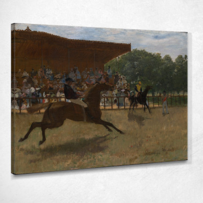 La Falsa Partenza Edgar Degas edg268 quadro stampato su tela