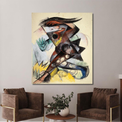 A Cali Franz Marc fmr7 quadro stampato su tela