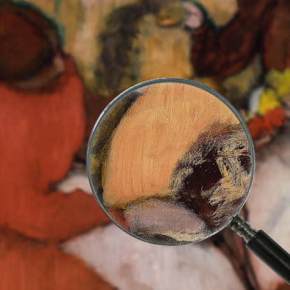 Le Modiste 2 Edgar Degas edg270 quadro stampato su tela