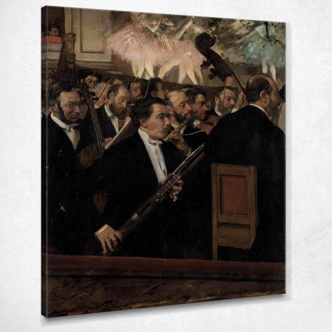 L'Orchestra Dell'Opera Edgar Degas edg272 quadro stampato su tela