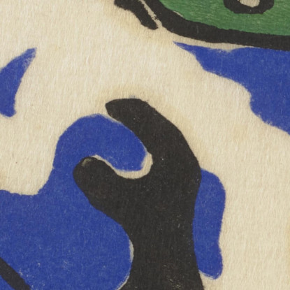 Cavalli Che Riposano Franz Marc fmr27 quadro stampato su tela