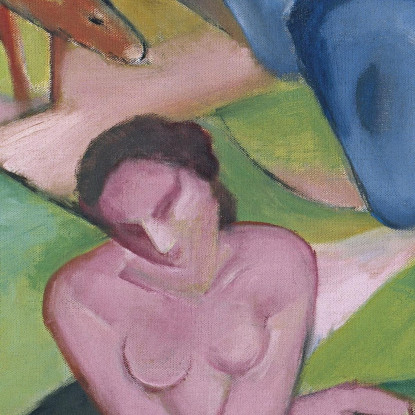 Il Sogno Franz Marc fmr50 quadro stampato su tela