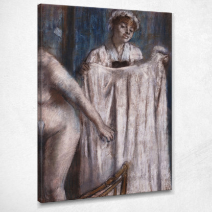 Toilette Dopo Il Bagno Edgar Degas edg279 quadro stampato su tela