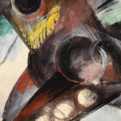 A Cali Franz Marc fmr75 quadro stampato su tela