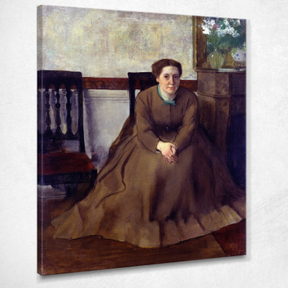 Vittoria Dubourg Edgar Degas edg288 quadro stampato su tela