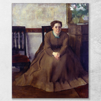Vittoria Dubourg Edgar Degas edg288 quadro stampato su tela