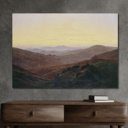 Monti Dei Giganti Monti Dei Giganti Intorno Al 1830 Caspar David Friedrich cdf7 quadro stampato su tela