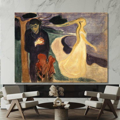 Separazione Edvard Munch em5 quadro stampato su tela