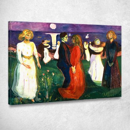 La Danza Della Vita Edvard Munch em21 quadro stampato su tela