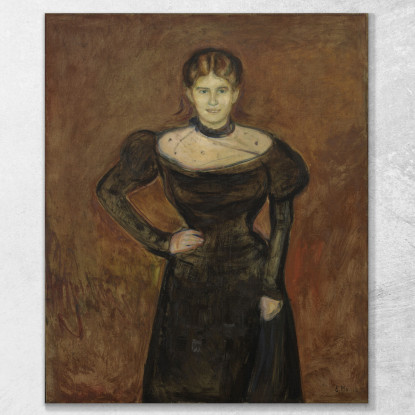 Aase Nørregaard Edvard Munch em40 quadro stampato su tela