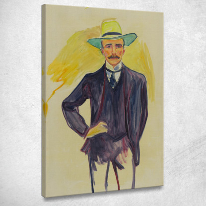 Harry Conte Kessler Edvard Munch em135 quadro stampato su tela