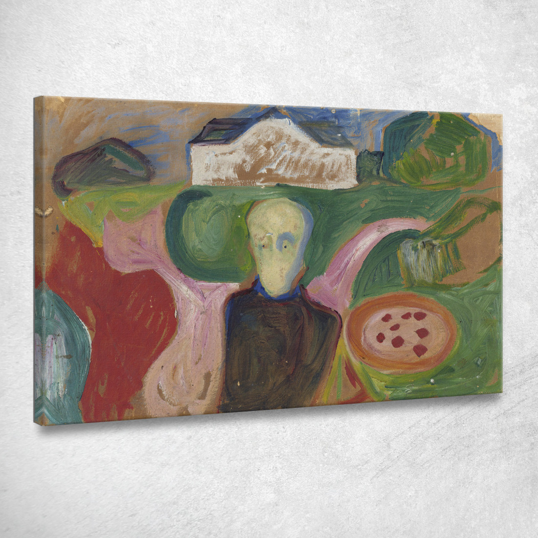 Proprietario Terriero Nel Parco Edvard Munch em173 quadro stampato su tela