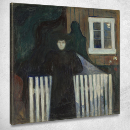 Chiaro Di Luna 2 Edvard Munch em208 quadro stampato su tela