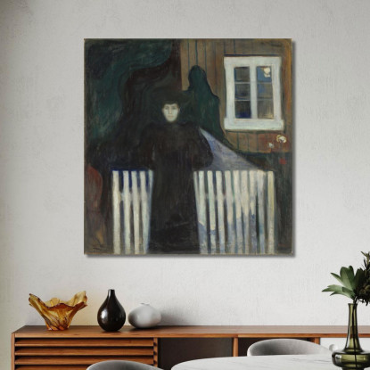 Chiaro Di Luna 2 Edvard Munch em208 quadro stampato su tela