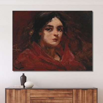 Zingaro Alice Pike Barney apb30 quadro stampato su tela