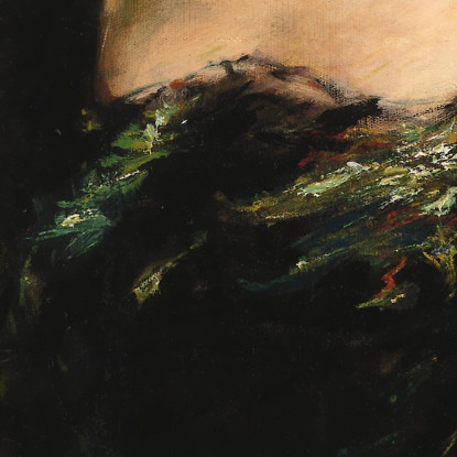 Kate Deering È Una Donna Di Ridgely. Alice Pike Barney apb48 quadro stampato su tela