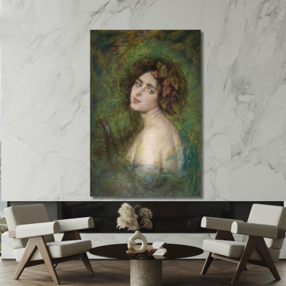 La Cicala Alice Pike Barney apb49 quadro stampato su tela