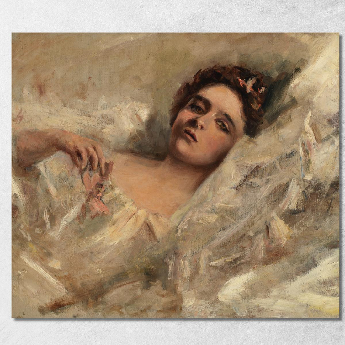 Laura Alice Alice Pike Barney apb55 quadro stampato su tela
