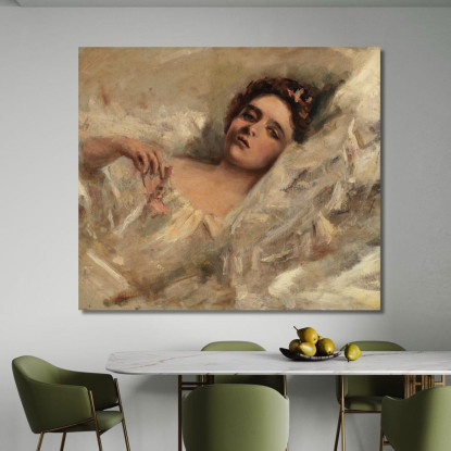 Laura Alice Alice Pike Barney apb55 quadro stampato su tela
