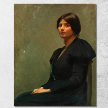 Marta Alice Pike Barney apb72 quadro stampato su tela