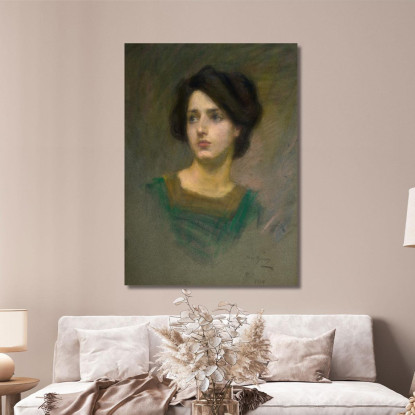 Monica Alice Pike Barney apb77 quadro stampato su tela