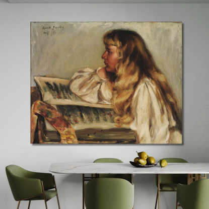 Natalie E Messale Alice Pike Barney apb81 quadro stampato su tela