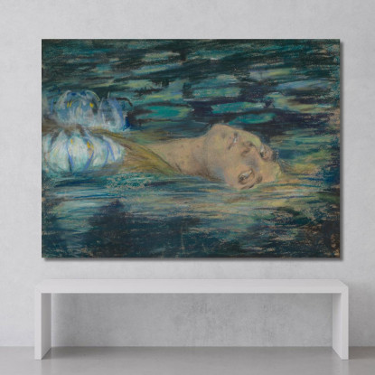 Ofelia Alice Pike Barney apb91 quadro stampato su tela