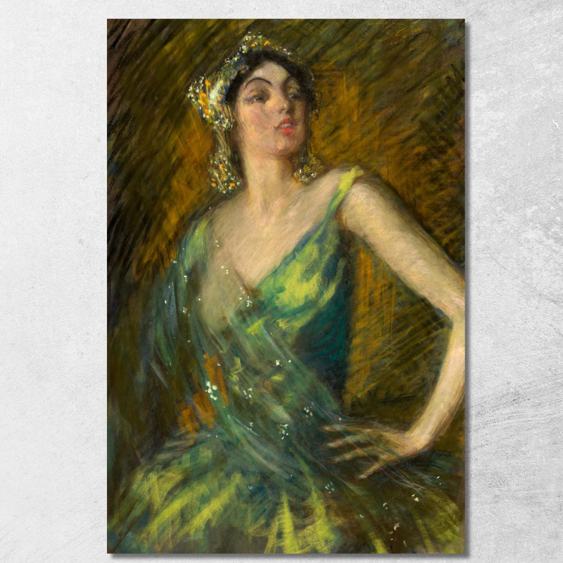 Ruth St. Denis Alice Pike Barney apb95 quadro stampato su tela