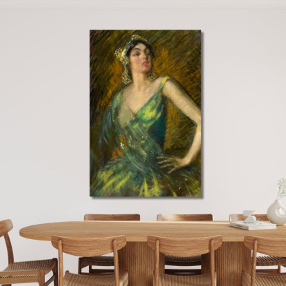 Ruth St. Denis Alice Pike Barney apb95 quadro stampato su tela