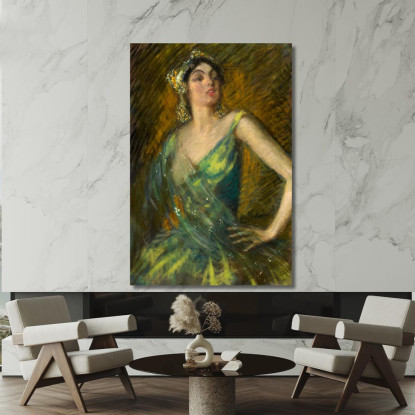Ruth St. Denis Alice Pike Barney apb95 quadro stampato su tela