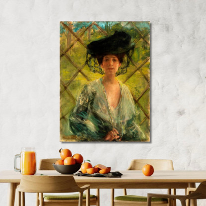 La Castellana Alice Pike Barney apb108 quadro stampato su tela