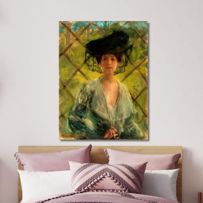 La Castellana Alice Pike Barney apb108 quadro stampato su tela