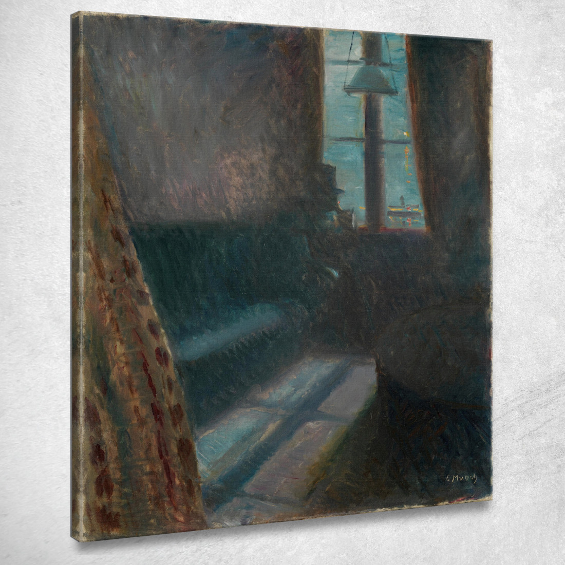 Notte A Saint-Cloud Edvard Munch em229 quadro stampato su tela