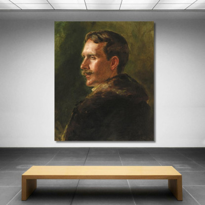La Pelliccia Alice Pike Barney apb113 quadro stampato su tela
