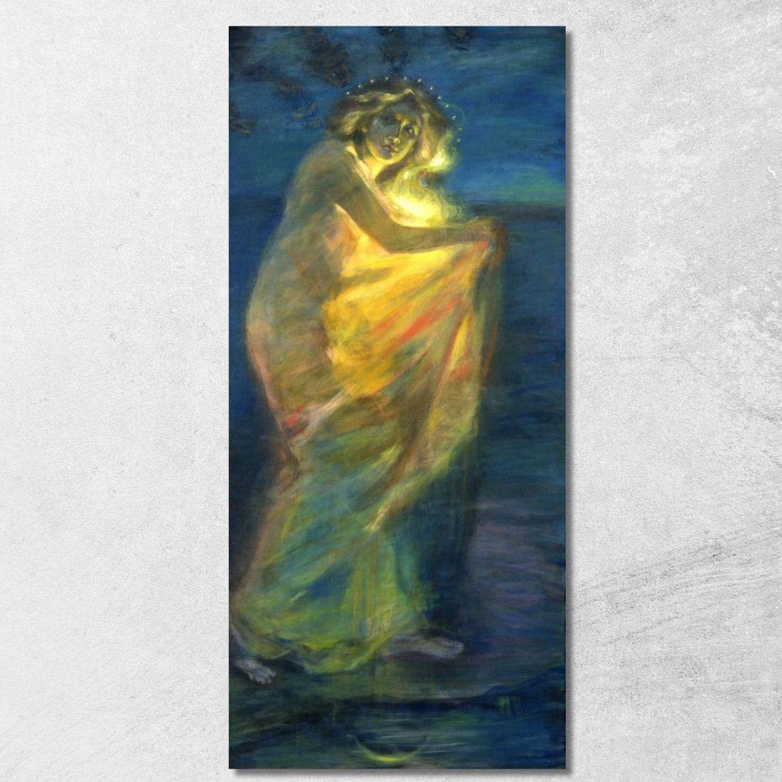Donna Vestita Di Sole Alice Pike Barney apb126 quadro stampato su tela