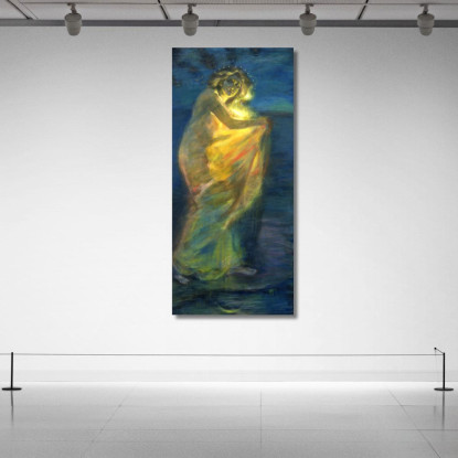 Donna Vestita Di Sole Alice Pike Barney apb126 quadro stampato su tela