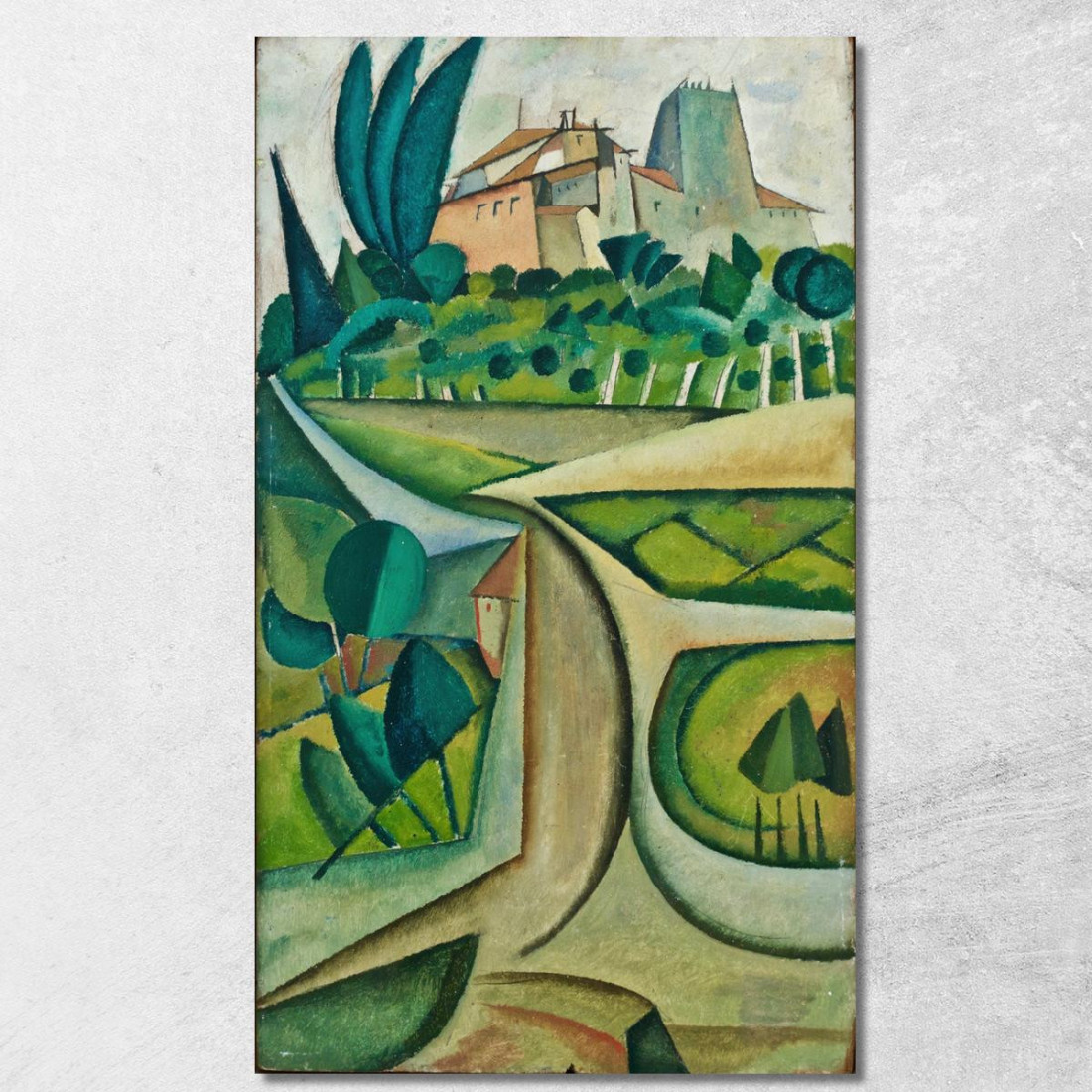Paesaggio Di Manhufe Amadeo de Souza-Cardoso asc11 quadro stampato su tela