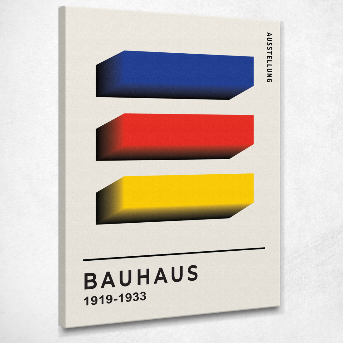 Quadro Bauhaus Linee Geometriche In Rilievo Bauhaus Style bhs4 quadro stampato su tela