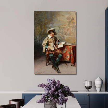 Pensieri Lontani Cesare Auguste Detti cad9 quadro stampato su tela