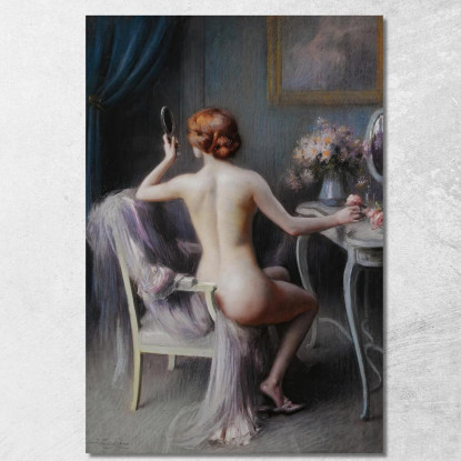 Femminile Francese Delphin Enjolras dej11 quadro stampato su tela