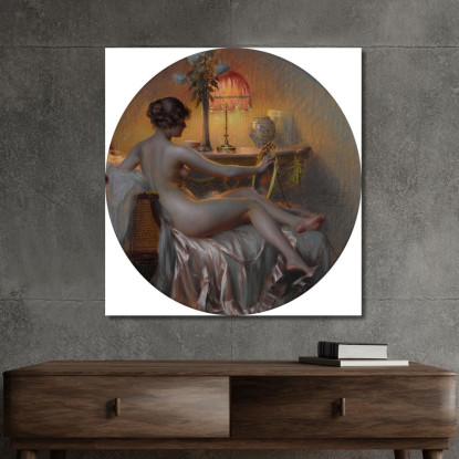 Il Boudoir Delphin Enjolras dej20 quadro stampato su tela
