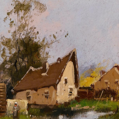 Paesaggio 2 Eugène Galien-Laloue egl22 quadro stampato su tela