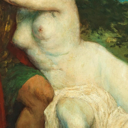 Tannhäuser E Venere Nella Scena Di Venusberg Dall'Opera Di Richard Wagner Ferdinand Leeke flk11 quadro stampato su tela