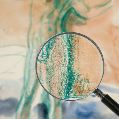 Atto Permanente 3 Edvard Munch em295 quadro stampato su tela