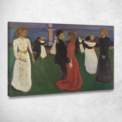 La Danza Della Vita Edvard Munch em312 quadro stampato su tela