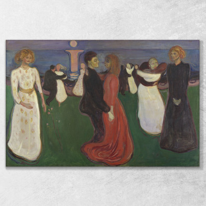 La Danza Della Vita Edvard Munch em312 quadro stampato su tela