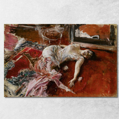 Estasi Giovanni Boldini gbd20 quadro stampato su tela