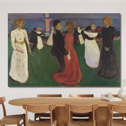 La Danza Della Vita Edvard Munch em312 quadro stampato su tela