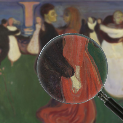 La Danza Della Vita Edvard Munch em312 quadro stampato su tela